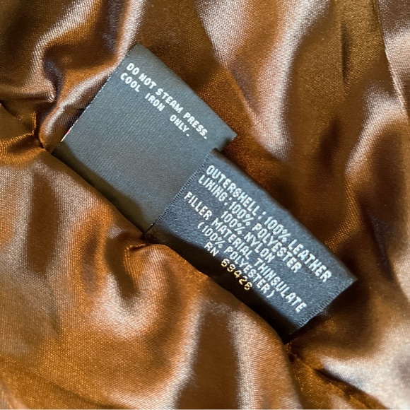 WILSONS Leather Size Medium Parka Adventure Bound Hood Thinsulate 3/4 Length NEW - Picture 16 of 16